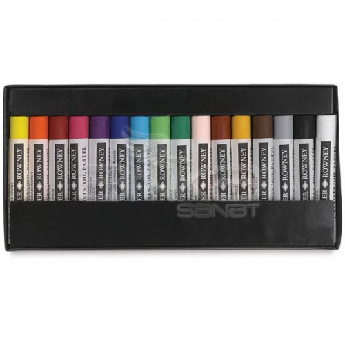 Daler Rowney Artists Yağlı Pastel 16lı Set