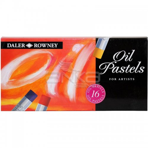 Daler Rowney Artists Yağlı Pastel 16lı Set