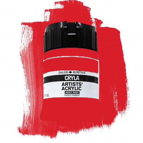 Daler Rowney Cryla Artist Akrilik Boya 250ml 524 Pyrrole Red - 524 Pyrrole Red