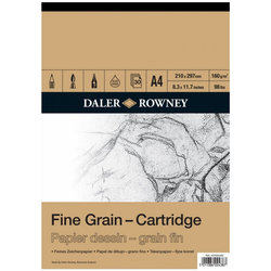 Daler Rowney Fine Grain Drawing Pads 30 Yaprak 120 g - Thumbnail