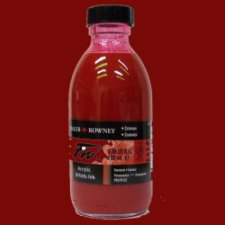 Daler Rowney - Daler Rowney FW Acrylic Artist Ink 180ml Crimson 513