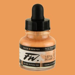 Daler Rowney - Daler Rowney FW Acrylic Artist Ink 29.5ml Cam Şişe Flesh Tint 578