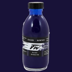 Daler Rowney - Daler Rowney FW Acrylic Artist Ink 180ml Indigo 127