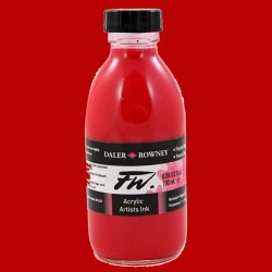 Daler Rowney - Daler Rowney FW Acrylic Artist Ink 180ml Process Magenta 412