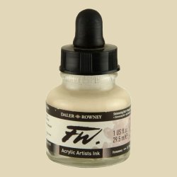 Daler Rowney - Daler Rowney FW Acrylic Artist Ink 29.5ml Cam Şişe Shimmering Red 713