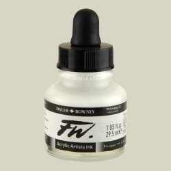 Daler Rowney - Daler Rowney FW Acrylic Artist Ink 29.5ml Cam Şişe White 011