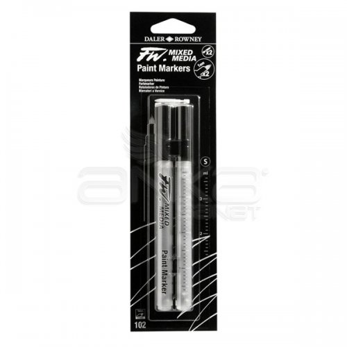 Daler Rowney FW Mixed Media Paint Marker Sets 102 1mm Sert Uç (S)