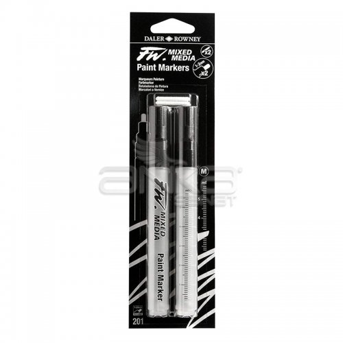 Daler Rowney FW Mixed Media Paint Marker Sets 201 1-2mm Yuvarlak Uç (M)