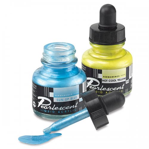 Daler Rowney FW Pearlescent Acrylic Inks 29.5ml Cam Şişe