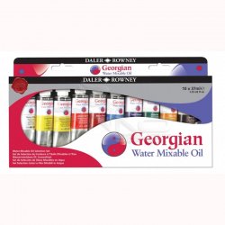 Daler Rowney - Daler Rowney Georgian Water Mixable Yağlı Boya Selection Set