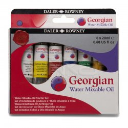 Daler Rowney - Daler Rowney Georgian Water Mixable Yağlı Boya Starter Set