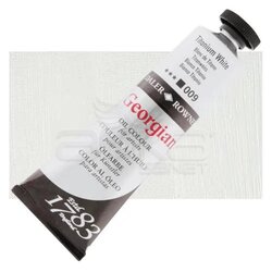 Daler Rowney - Daler Rowney Georgian Yağlı Boya 225ml 009 Titanium White