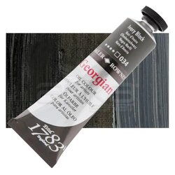 Daler Rowney - Daler Rowney Georgian Yağlı Boya 225ml 034 Ivory Black