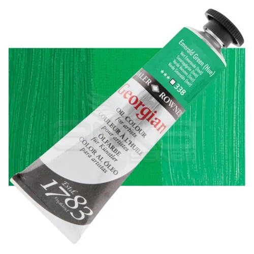 Daler Rowney Georgian Yağlı Boya 225ml 338 Emerald Green - 338 Emerald Green