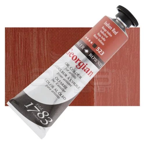 Daler Rowney Georgian Yağlı Boya 225ml 523 Indian Red - 523 Indian Red