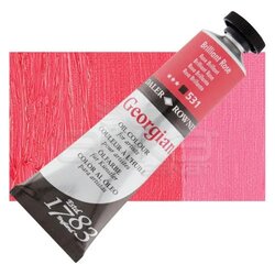 Daler Rowney - Daler Rowney Georgian Yağlı Boya 225ml 531 Brilliant Rose