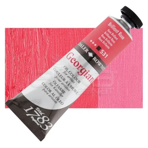 Daler Rowney Georgian Yağlı Boya 225ml 531 Brilliant Rose - 531 Brilliant Rose