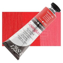 Daler Rowney - Daler Rowney Georgian Yağlı Boya 225ml 571 Scarlet Lake