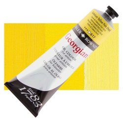 Daler Rowney - Daler Rowney Georgian Yağlı Boya 225ml 617 Cadmium Yellow Pale Hue