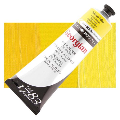 Daler Rowney Georgian Yağlı Boya 225ml 620 Cadmium Yellow - 620 Cadmium Yellow Hue