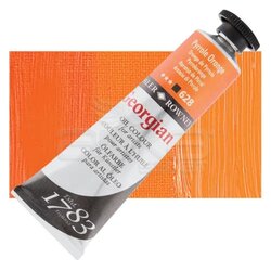 Daler Rowney - Daler Rowney Georgian Yağlı Boya 225ml 628 Chrome Orange Deep Hue