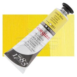 Daler Rowney - Daler Rowney Georgian Yağlı Boya 225ml 651 Lemon Yellow