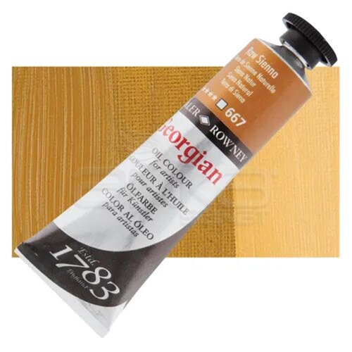 Daler Rowney Georgian Yağlı Boya 225ml 667 Raw Sienna - 667 Raw Sienna