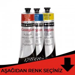 Daler Rowney - Daler Rowney Georgian Yağlı Boya 225ml Kırmızı Tonlar