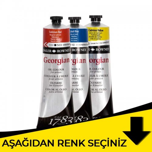 Daler Rowney Georgian Yağlı Boya 225ml Sarı Tonlar