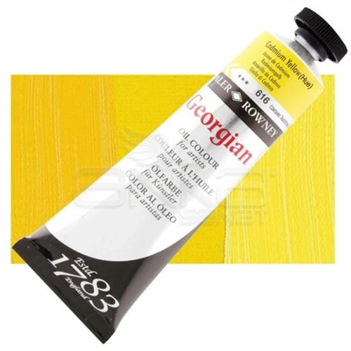 Daler Rowney Georgian Yağlı Boya 225ml 616 Cadmium Yellow Hue - 616 Cadmium Yellow Hue