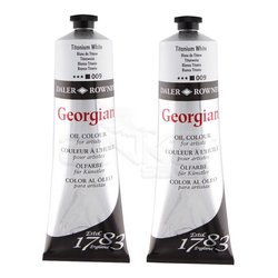 Daler Rowney - Daler Rowney Georgian Yağlı Boya 225 ml Titanium White Set 2li 111225999 (1)