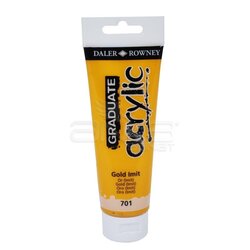 Daler Rowney - Daler Rowney Graduate Akrilik Boya 120ml Gold Imit (701)