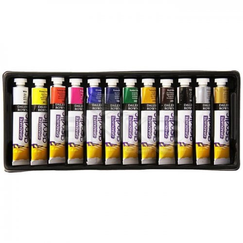 Daler Rowney Graduate Akrilik Boya 12li Set