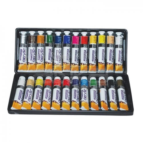 Daler Rowney Graduate Akrilik Boya Seti 24 Renk 123 900 024