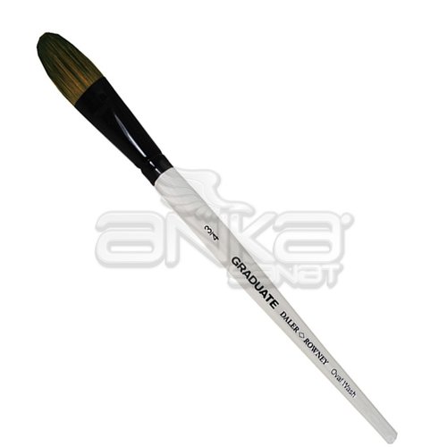 Daler Rowney Graduate Oval Kısa Saplı Pony Fırça