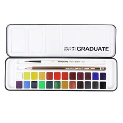 Daler Rowney Graduate Watercolour Tablet Suluboya 24lü - Thumbnail