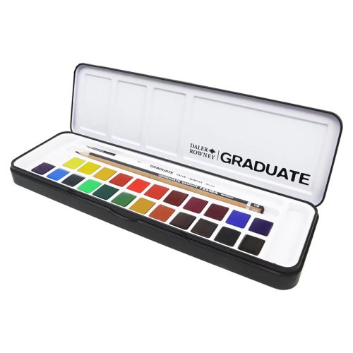 Daler Rowney Graduate Watercolour Tablet Suluboya 24lü