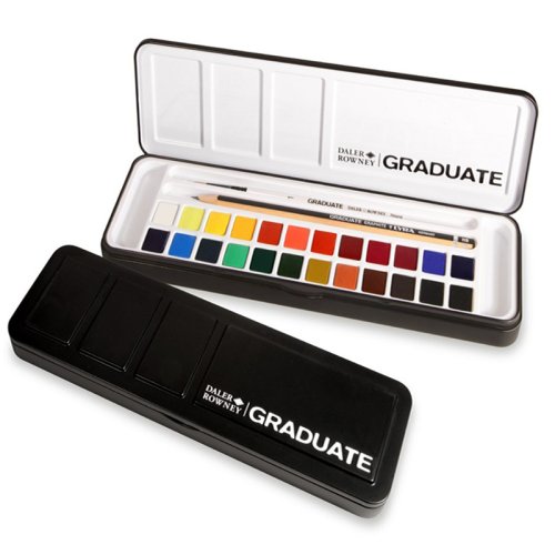 Daler Rowney Graduate Watercolour Tablet Suluboya 24lü