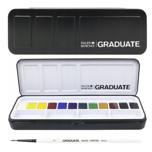 Daler Rowney Graduate Watercolour Tablet Suluboya 12li