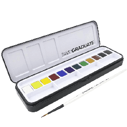 Daler Rowney Graduate Watercolour Tablet Suluboya 12li - Thumbnail