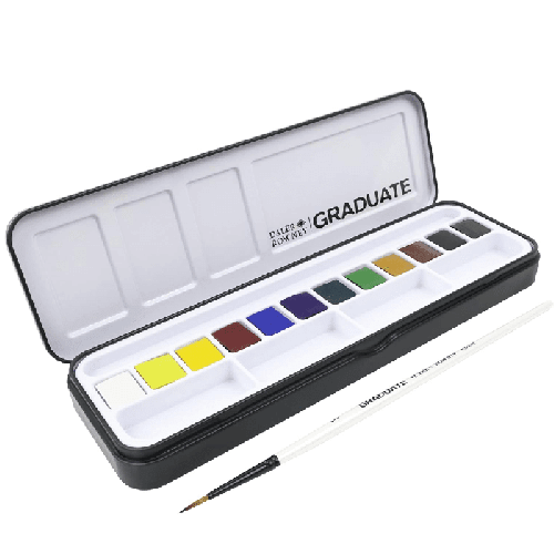 Daler Rowney Graduate Watercolour Tablet Suluboya 12li