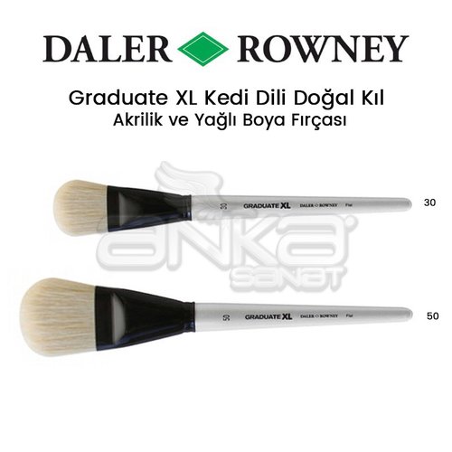 Daler Rowney Graduate XL Kedi Dili Doğal Kıl Fırça