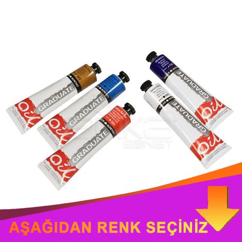 Daler Rowney Graduate Yağlı Boya 200ml İndirimli Renkler