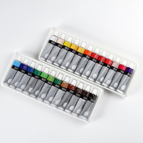 Daler Rowney Simply Akrilik Boya 12mlx24 Set