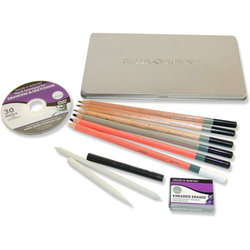 Daler Rowney Simply Drawing Tin 12li Set - Thumbnail