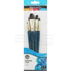 Daler Rowney - Daler Rowney Simply Natural Hair Seti 5li