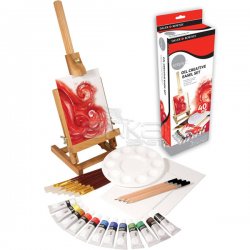 Daler Rowney - Daler Rowney Simply Oil Creative Easel Set (Yağlı Boya Şövale Seti)