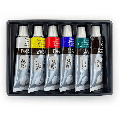 Daler Rowney Simply Watercolour Tüp Sulu Boya 6lı Set 134500006