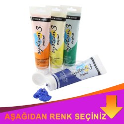 Daler Rowney - Daler Rowney System 3 Akrilik Boya 150ml İndirimli Renkler