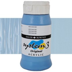 Daler Rowney - Daler Rowney System 3 Akrilik Boya 500ml 114 Wedgwood